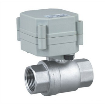 220V Removable Head 2-way Normal Closed Motorized Valve